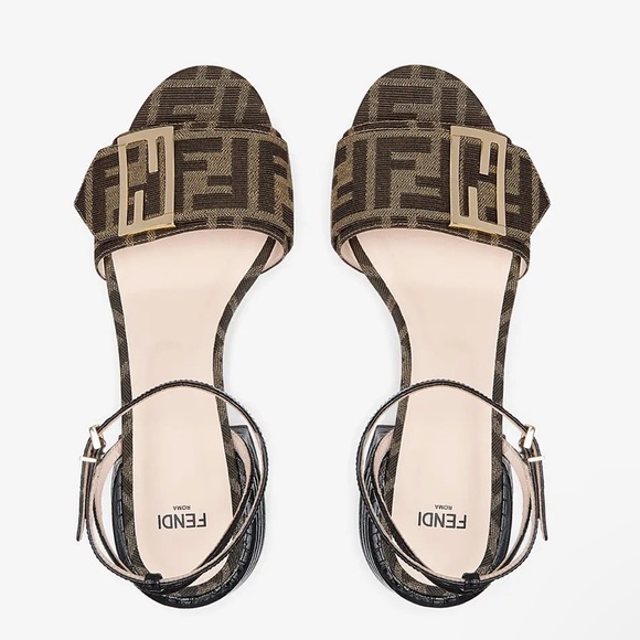 FENDI BRAND NEW SANDALS PROMENADES 39 AUTHENTIC - Picture 4 of 6